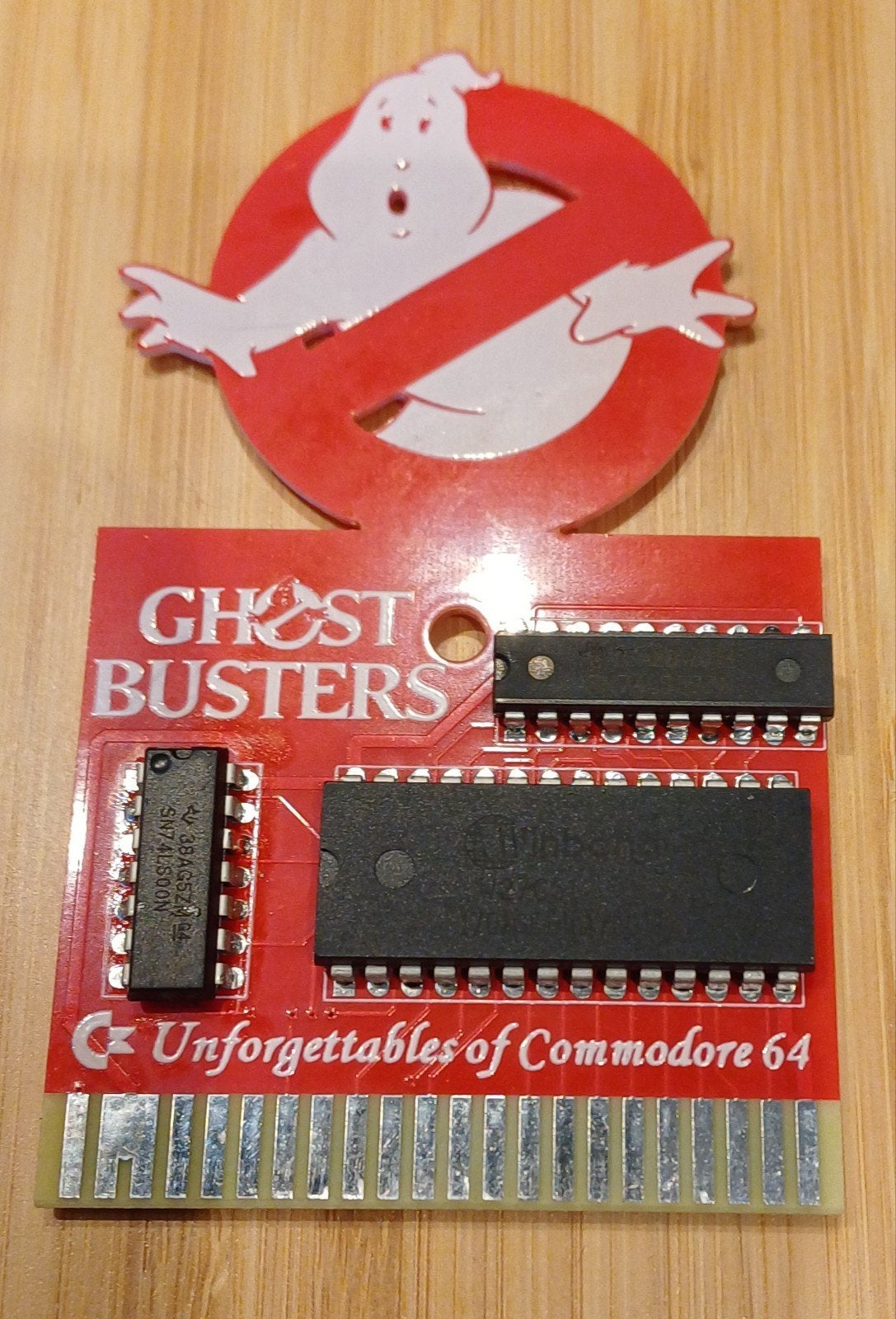 Commodore 64 Ghostbusters PCB Cartridge - Plug & Play, Computers en Software, Ophalen of Verzenden, Commodore 64