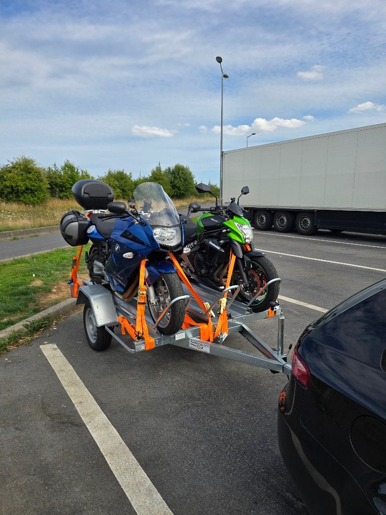 Motortrailer Huren | 2 Motoren | Compleet & Veilig, Ophalen, Zo goed als nieuw
