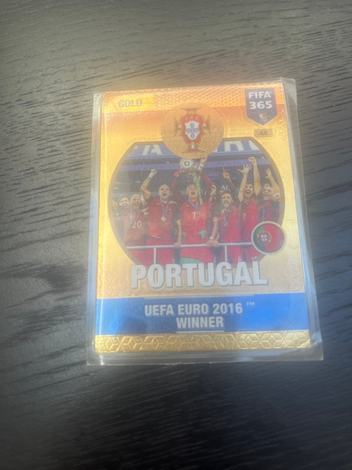 FIFA 365 Portugal UEFA EURO 2016 Winner Gold Kaart, Ophalen of Verzenden, Zo goed als nieuw, Buitenlandse clubs, Spelerskaart
