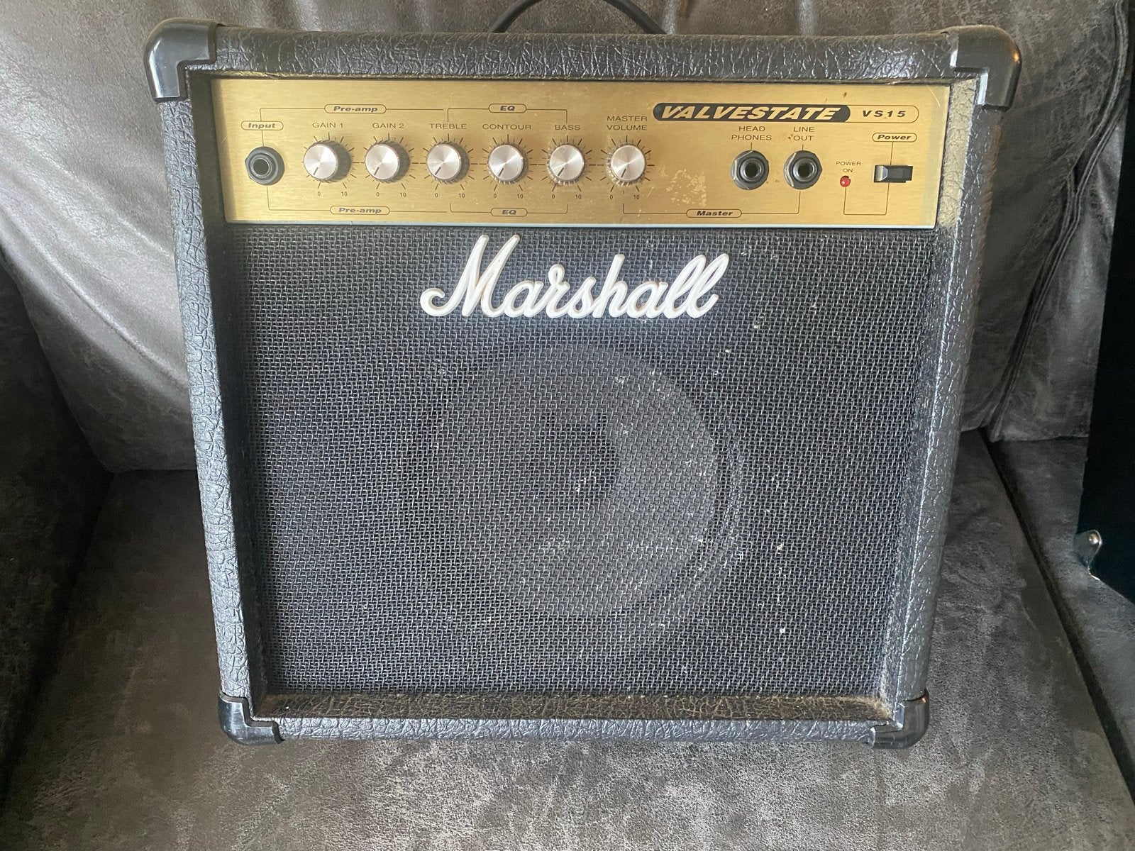 Marshall Valvestate VS15 Gitaarversterker - Gold Back Speake, Ophalen of Verzenden, Gebruikt, Gitaar, Minder dan 50 watt