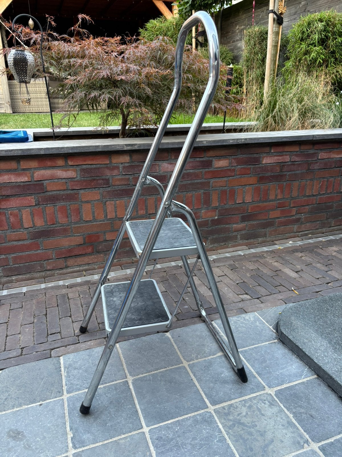 Brabantia keukentrap, Ophalen, Gebruikt, Trap, Opvouwbaar of Inschuifbaar