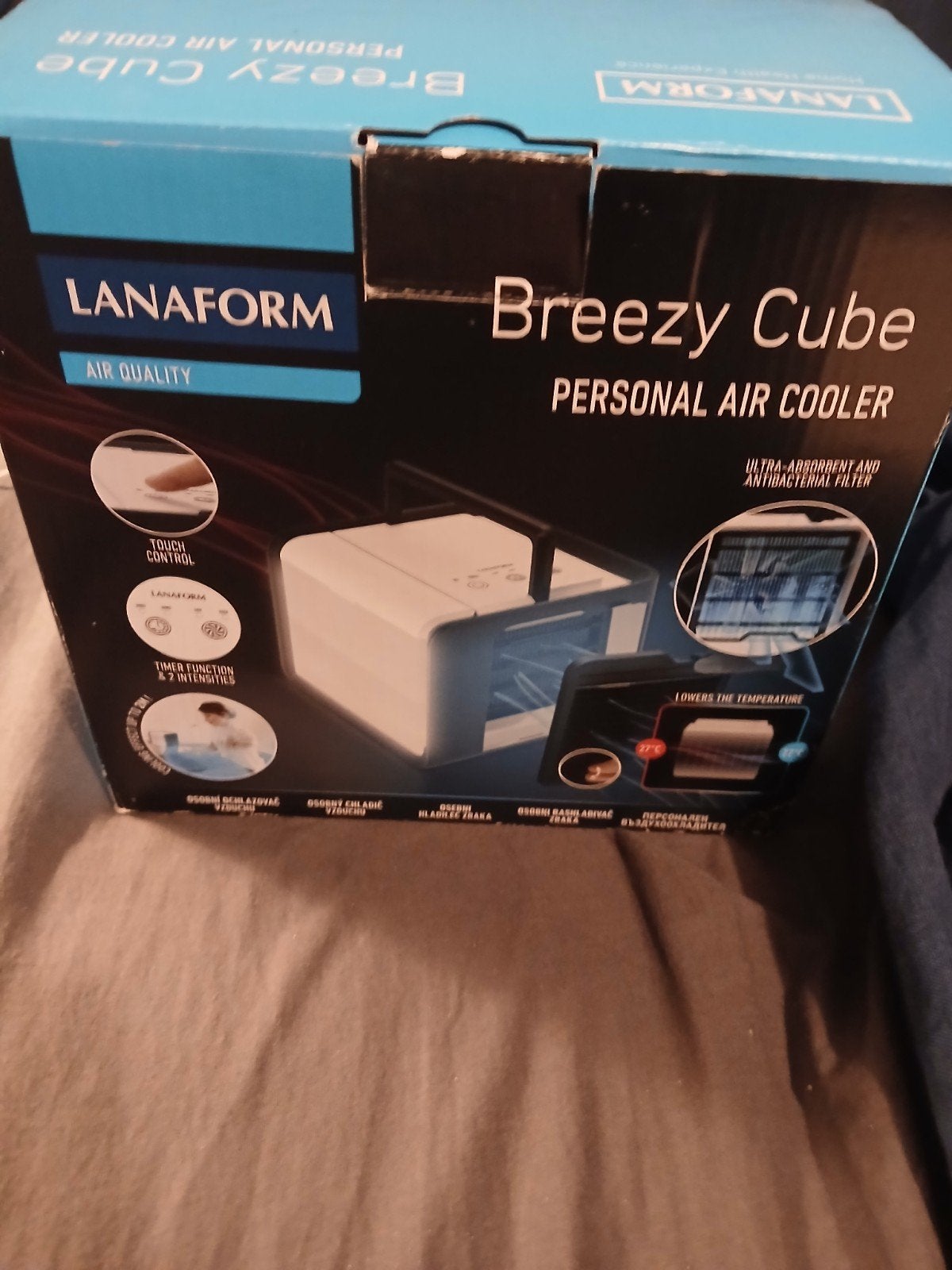 Mini airco air Cooper breezy cube NIEUW, Minder dan 60 m³, Nieuw, 3 snelheden of meer, Ophalen of Verzenden