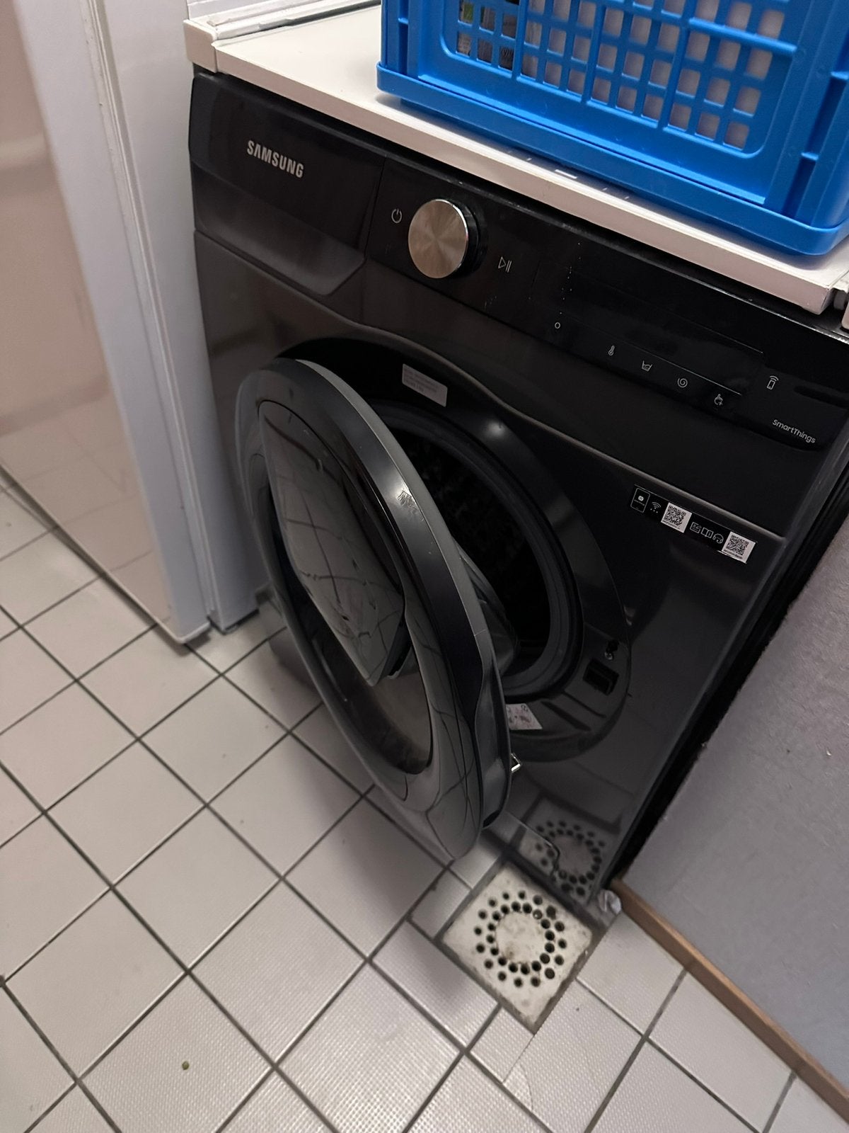 Samsung Ecobubble Addwash 7kg, Ophalen, Gebruikt, Voorlader, 85 tot 90 cm