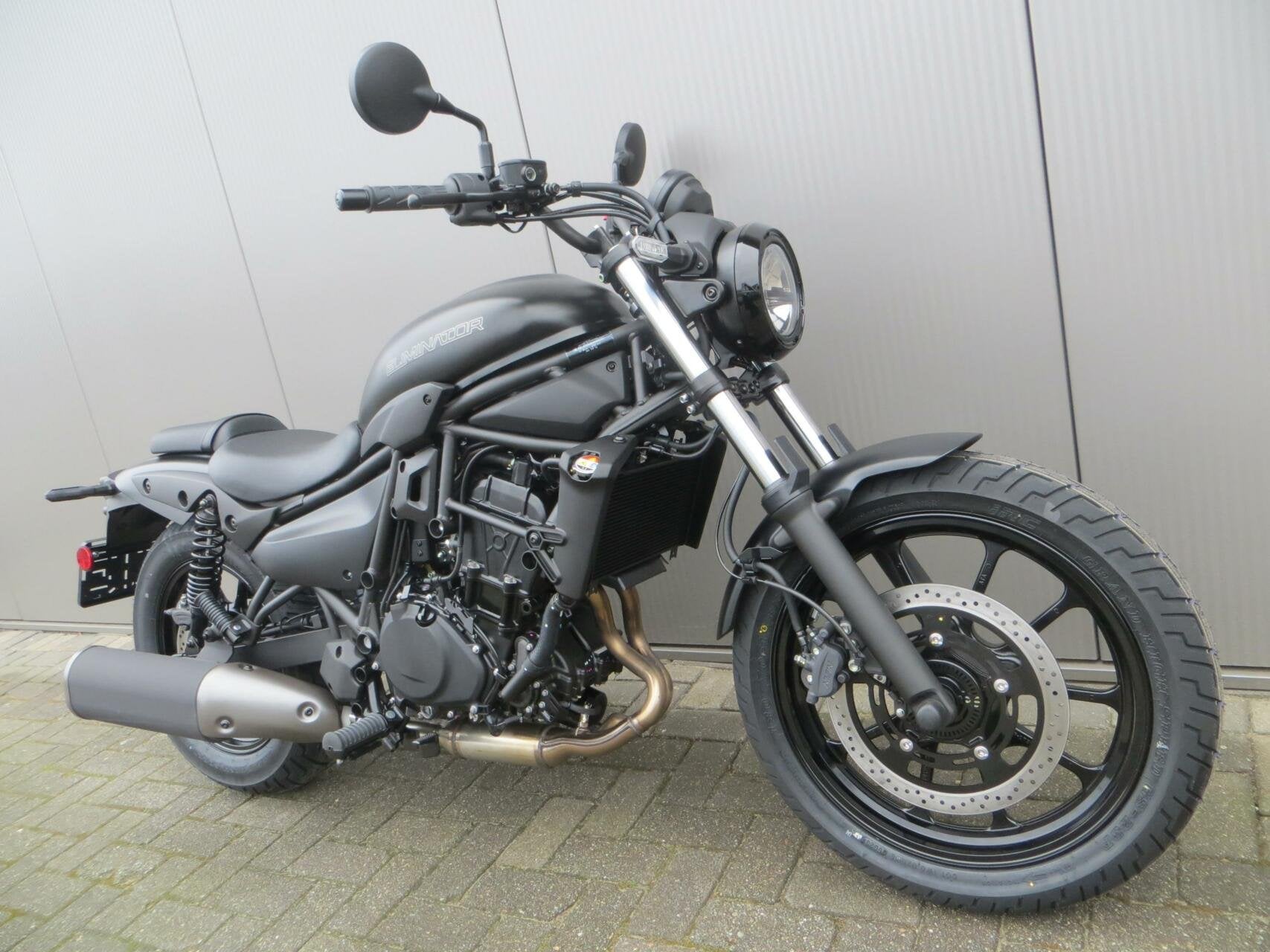 Kawasaki Eliminator 500, Motoren, LED Verlichting, Chopper, Bedrijf, 451 cc