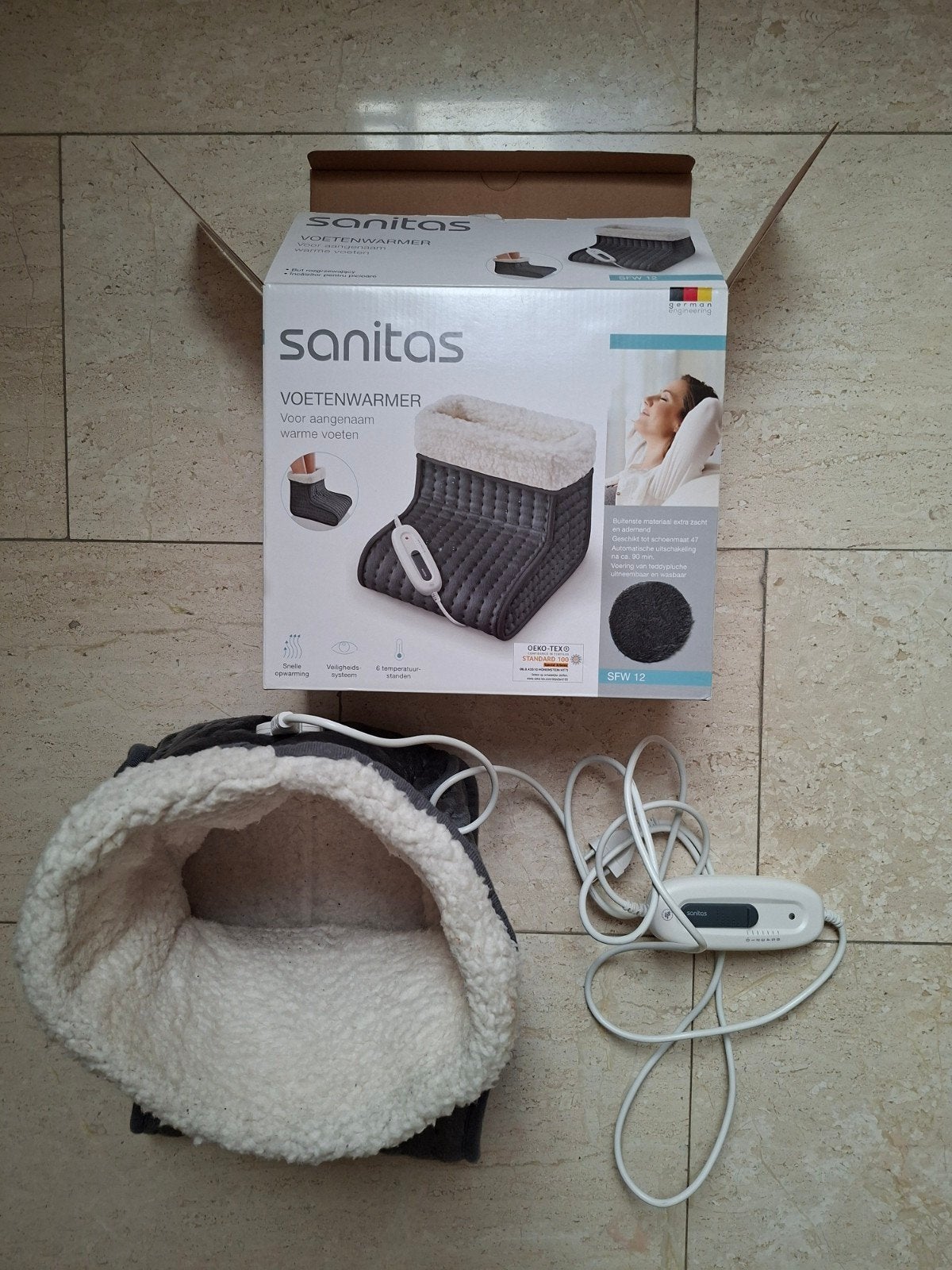 Sanitas sfw12 voetenwarmer, Ophalen of Verzenden