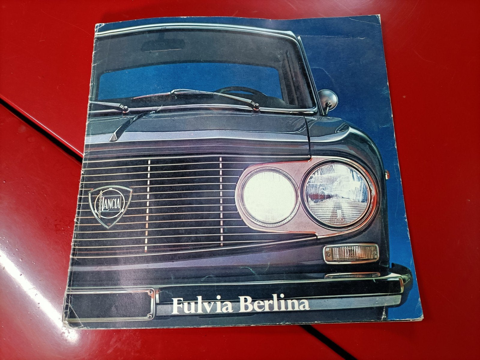 lancia fulvia berlina folder brochure, Ophalen