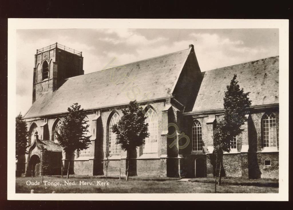 Oude Tonge - Ned. Herv. Kerk [003-6332, Verzenden, 1960 tot 1980, Gelopen, Zuid-Holland