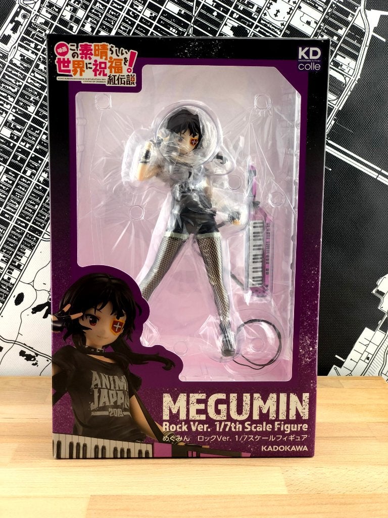 KonoSuba Megumin Rock Ver. 1/7 Scale Kadokawa KDcolle Figure, Ophalen of Verzenden, Nieuw