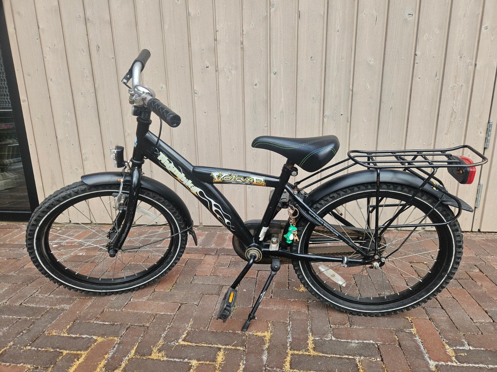 Stoere 20 inch kinderfiets met brede banden en slot, Ophalen, Gebruikt, Overige merken