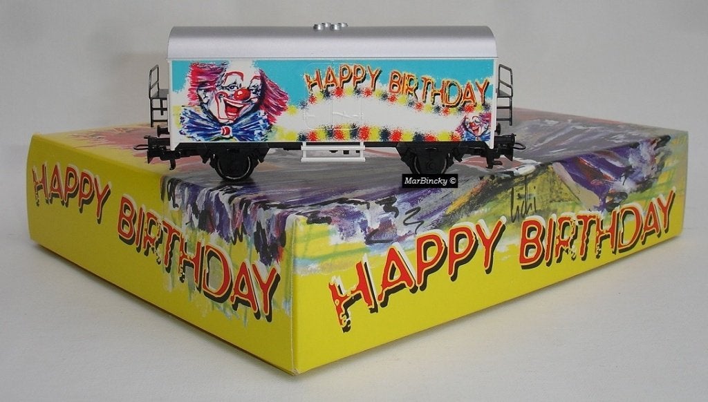 Märklin 4415 Happy Birthday Koelwagen in Geschenkverpakking!, Wisselstroom, Ophalen of Verzenden, Märklin, Nieuw