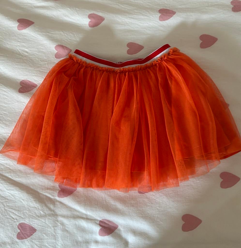 Oranje rokje, Ophalen, Zo goed als nieuw, Meisje