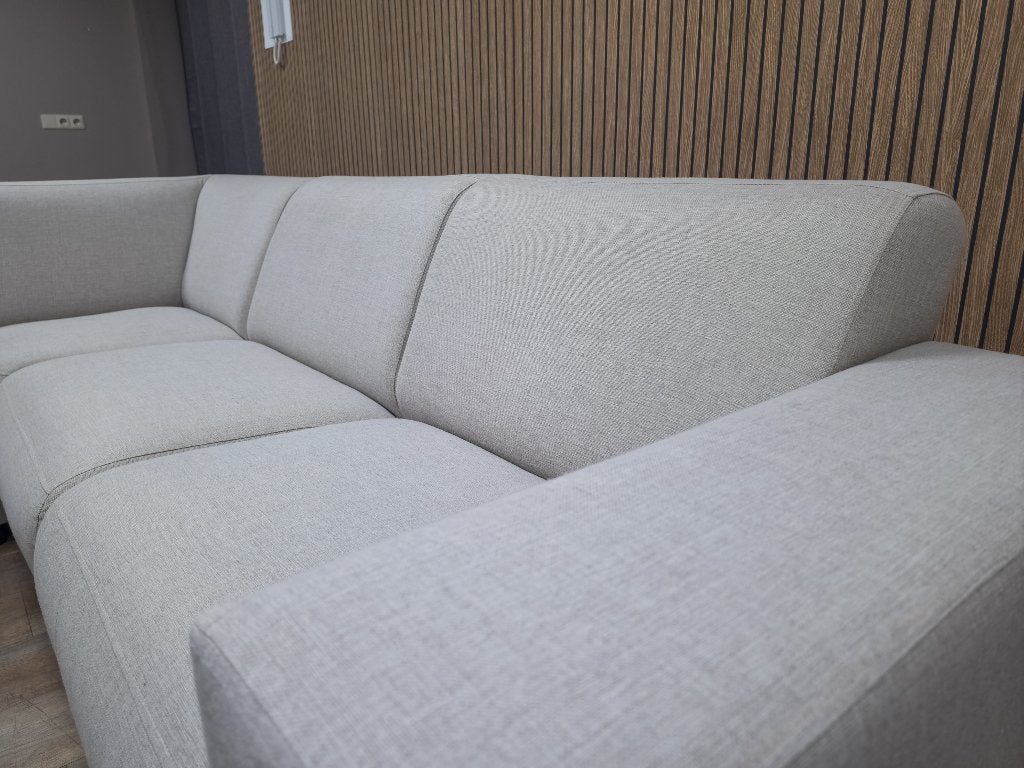 Mooi Nette Beige Hoekbank - TOPSTAAT !!, Huis en Inrichting, Info@banxtel.nl, Hoekbank, Hoekbank, Ophalen of Verzenden