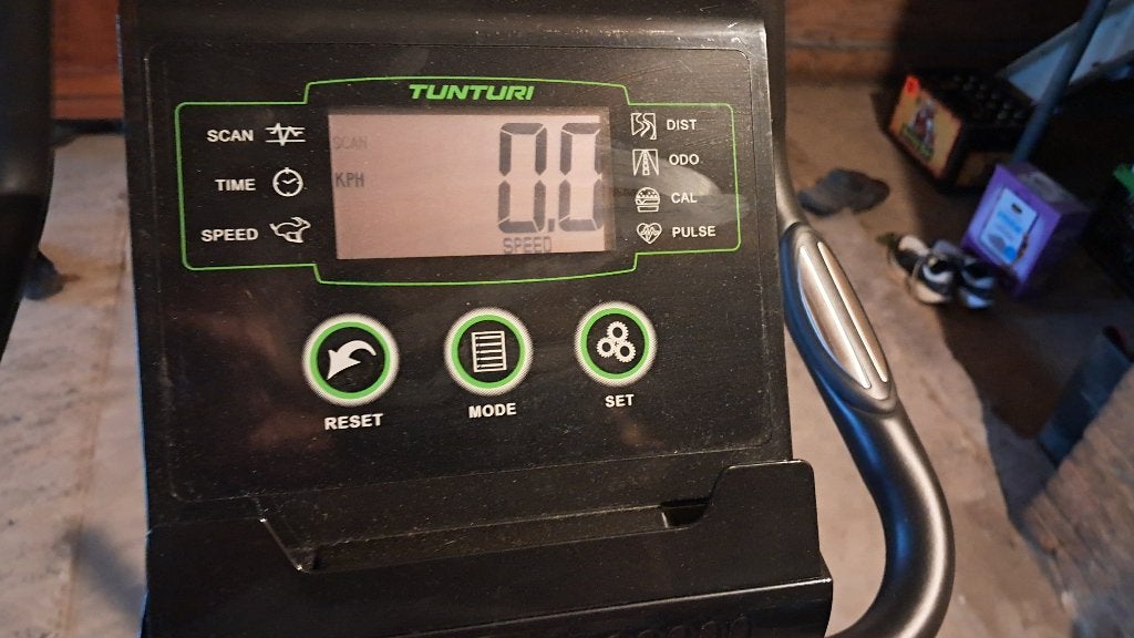 Tunturi Cardia B40 Hometrainer, Ophalen, Gebruikt