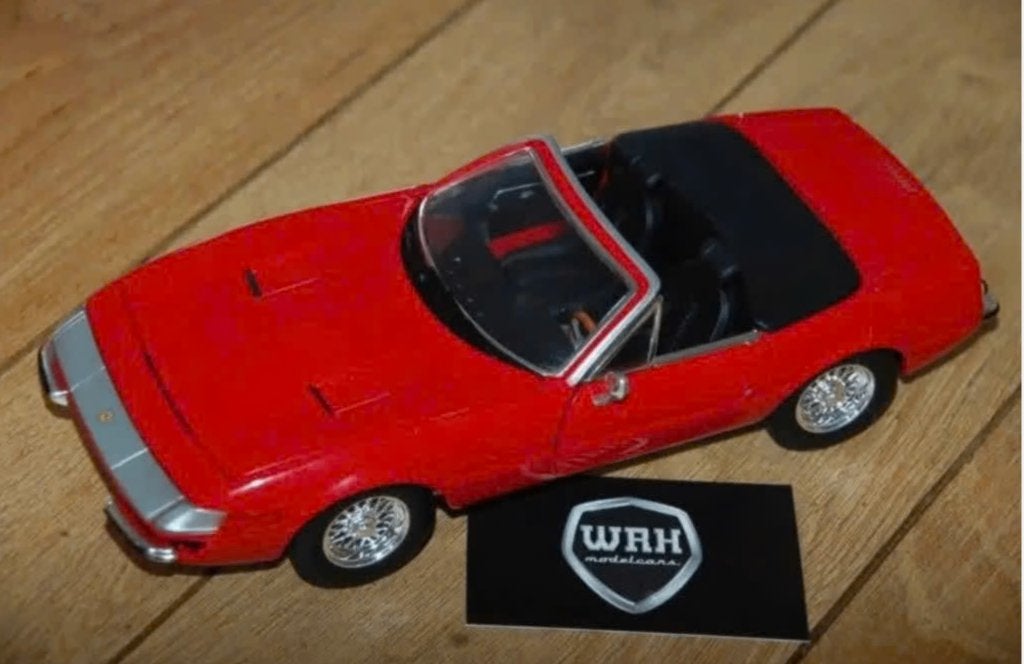 1:18 FERRARI 365 DAYTONA SPIDER red Hotwheels no box WRH, Hobby en Vrije tijd, Verzenden, Zo goed als nieuw, Auto, Hot Wheels