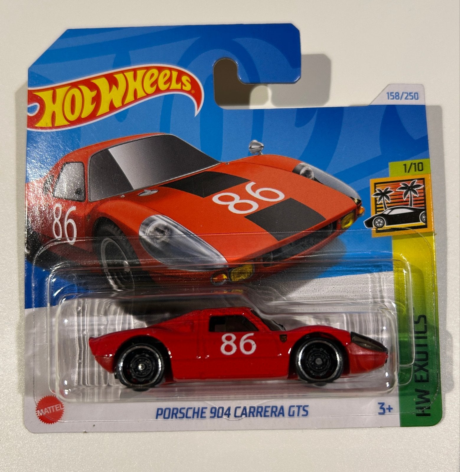 Hot Wheels Porsche 904 Carrera GTS Rood - Nieuw in verpakkin, Ophalen of Verzenden, Nieuw, Auto