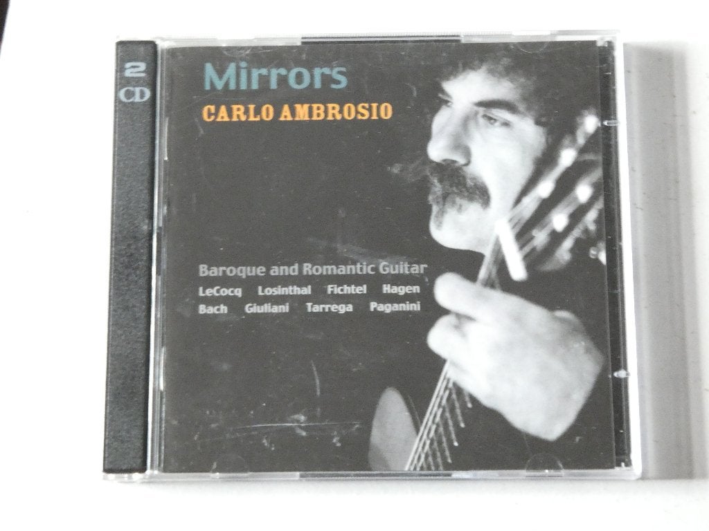 Carlo Ambrosio ‎– Mirrors - Baroque And Romantic Guitar 2cd, Verzenden, Gebruikt