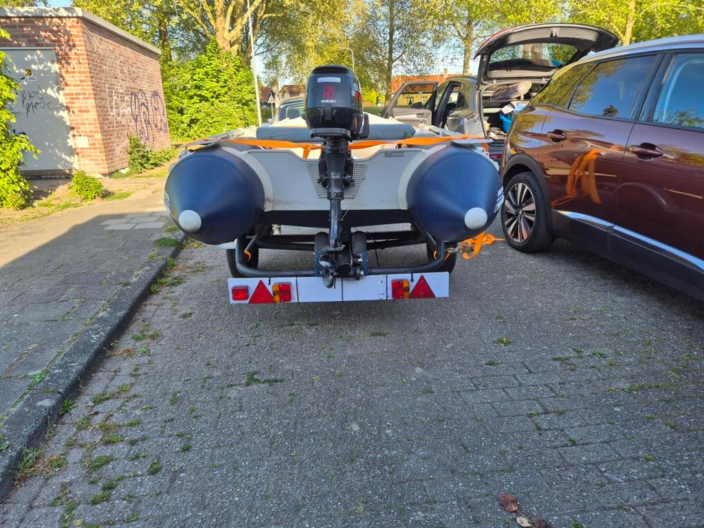 Rubberboot met trailer, Ophalen of Verzenden, Overige typen