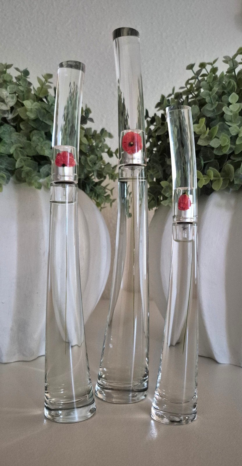 Mooie factice set van FLOWER BY KENZO, collectors item., Ophalen of Verzenden, Zo goed als nieuw, Parfumfles, Gevuld