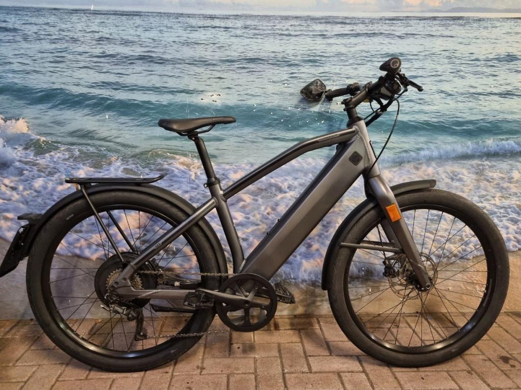 Stromer ST1, 983Wh, speed pedelec, M Heren Dark Grey M 2023, Gebruikt, -, - 0
-, NL, -