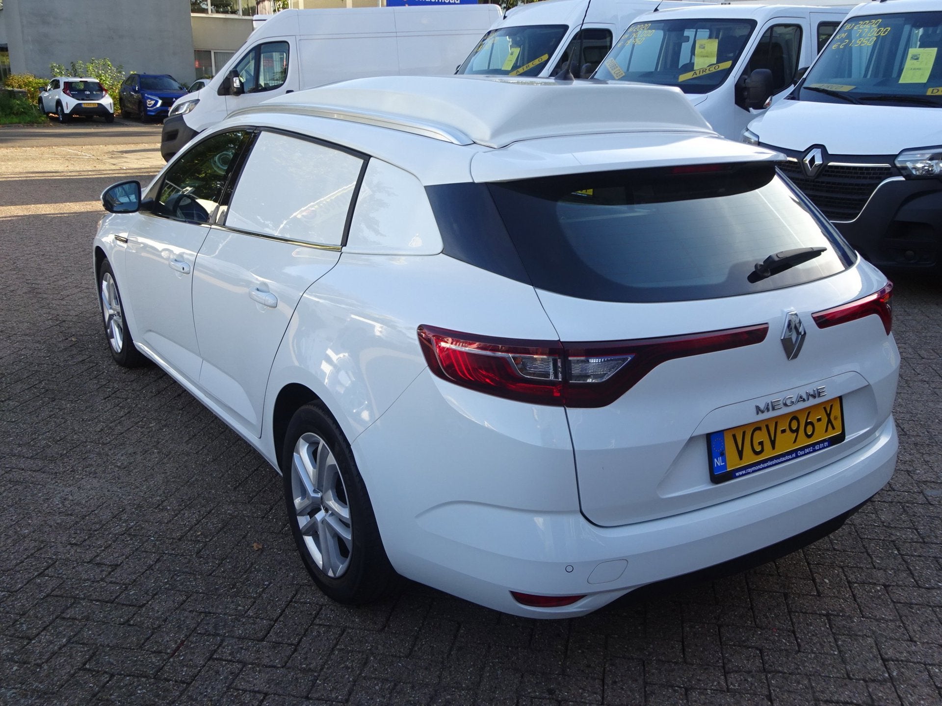 Renault MEGANE VAN AIRCO NAVI CRUISE CONTROL 110 Pk, Auto's, Voorwielaandrijving, Dealer onderhouden, Gebruikt, 4 cilinders