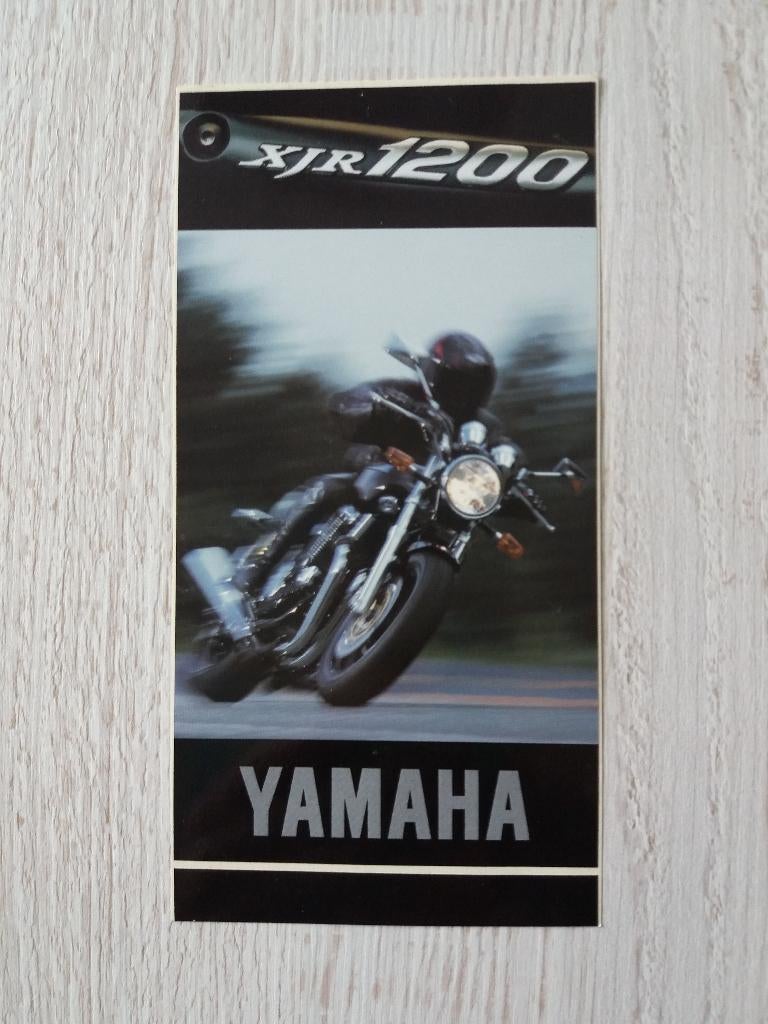 sticker YAMAHA XJR 1200, Ophalen of Verzenden, Zo goed als nieuw, Auto of Motor