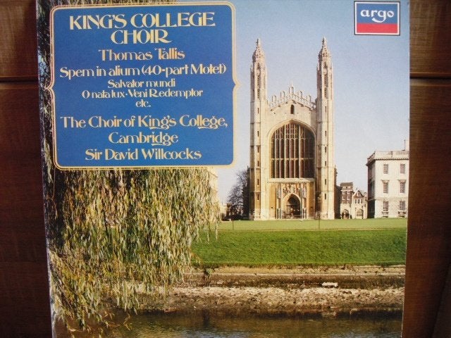 - Thomas Tallis - King`s College Choir - LP, LP, Gebruikt, Ophalen of Verzenden, 12 inch