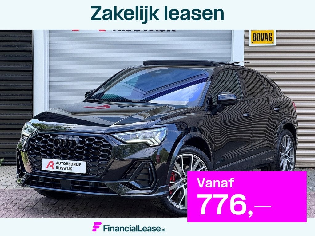 Audi Q3 SPORTBACK 45 TFSI quattro S Edition Pano/Sfeer/Keyle, Automaat, 12 maanden, Gebruikt, Euro 6