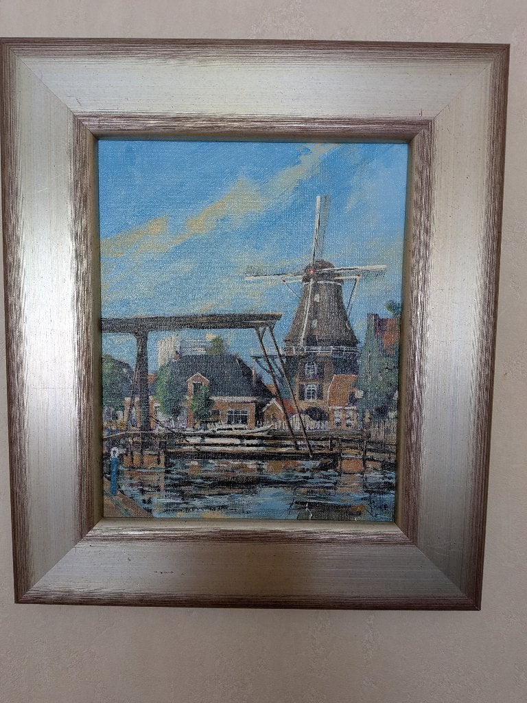 Schilderij, Ophalen, Acrylverf, Overige stijlen, Doek