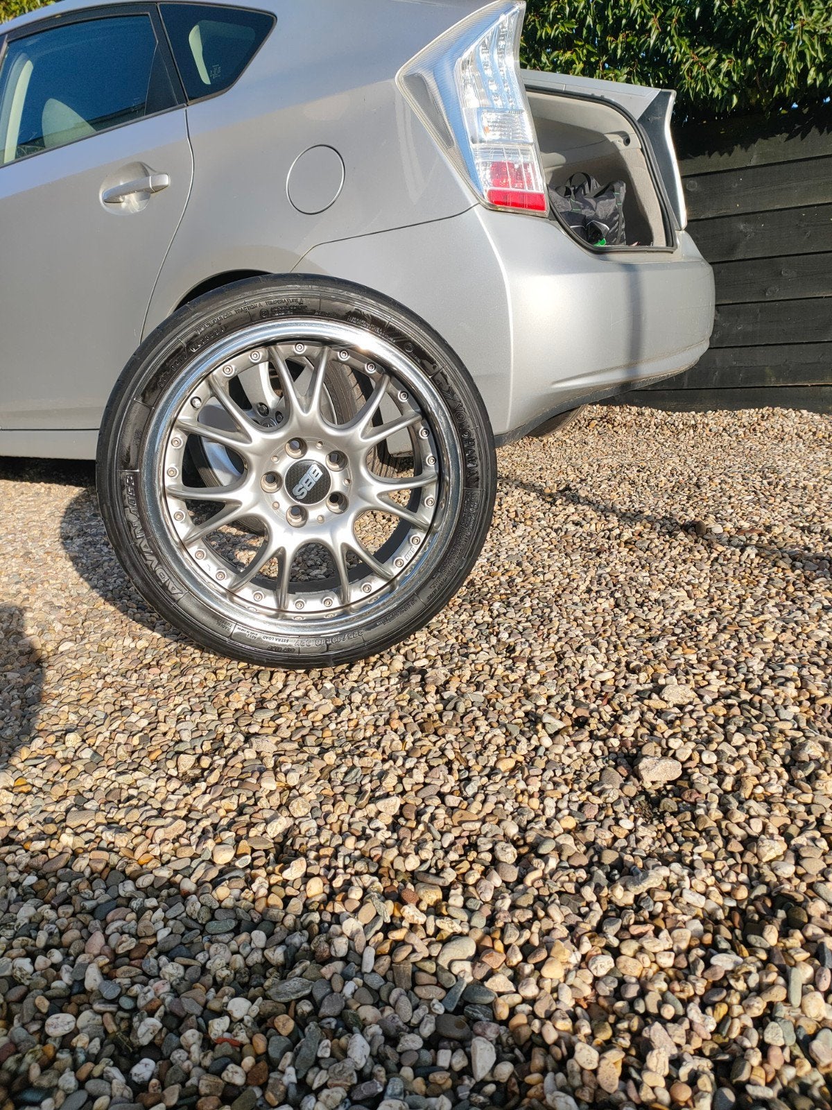 BBS 114.3 x 5, Ophalen