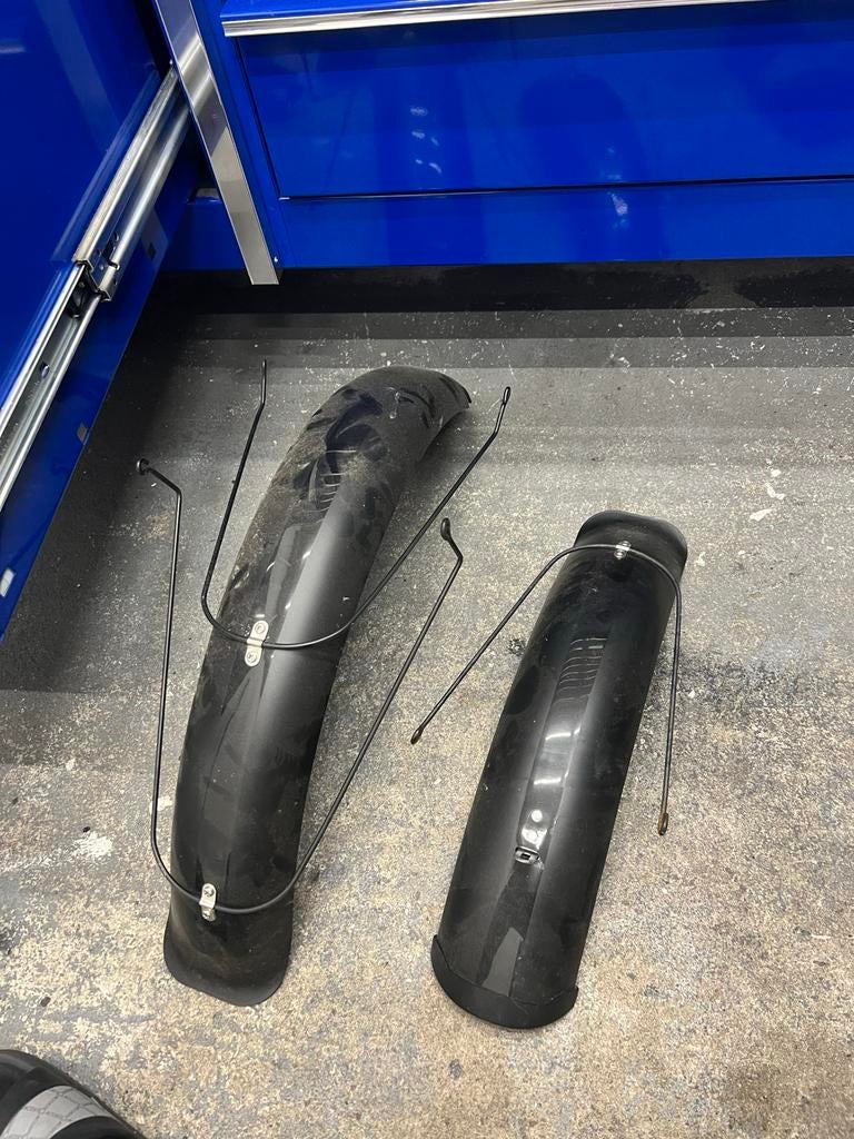 Spatborden voor Fatbike - Set van 2, Fietsen en Brommers, Fietsonderdelen, Ophalen of Verzenden, Gebruikt, Fatbike, Spatbord