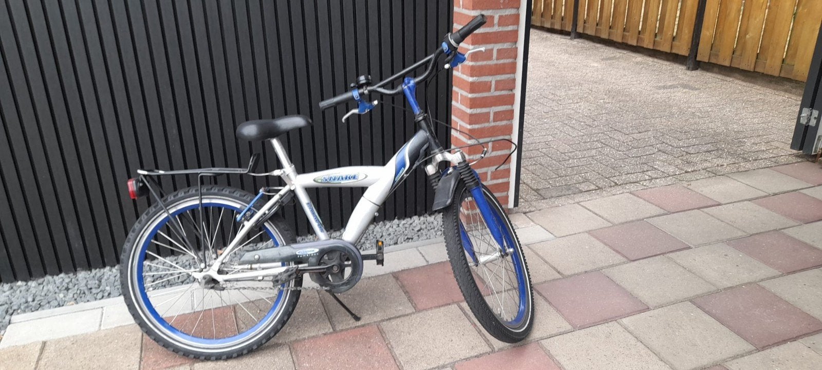 Stoere jongensfiets - 22 inch, Terugtraprem, Gebruikt, Versnellingen, Minder dan 49 cm