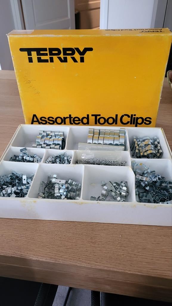 Terry Tool Clips Doos Assortiment - Diverse Maten, Ophalen of Verzenden