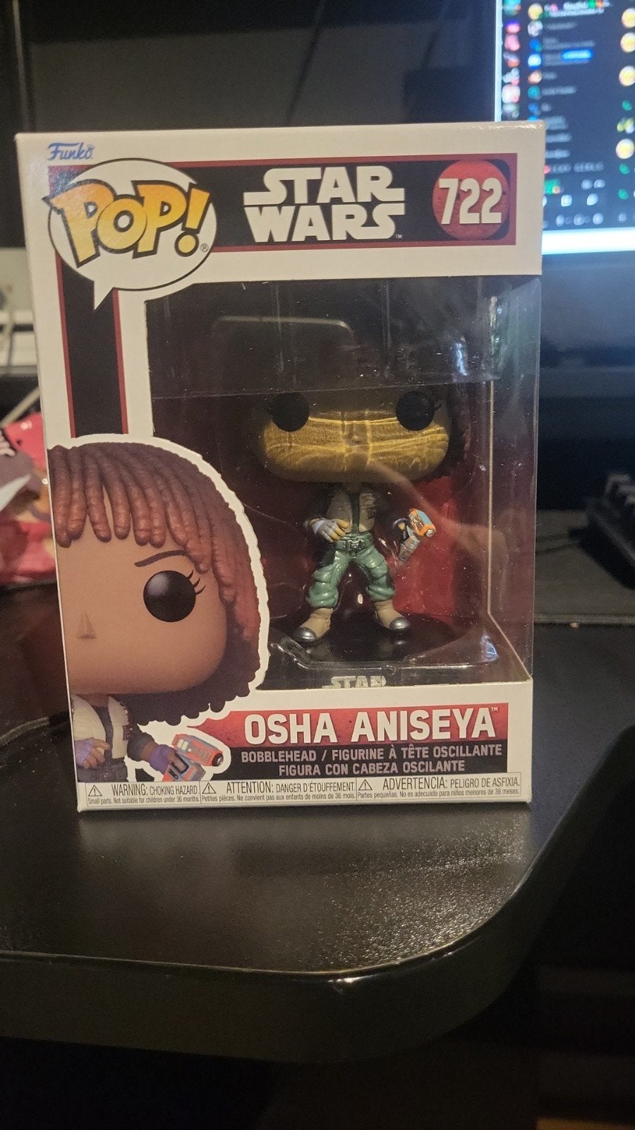 Funko Pop! Star Wars Osha Aniseya #722, Ophalen of Verzenden, Nieuw