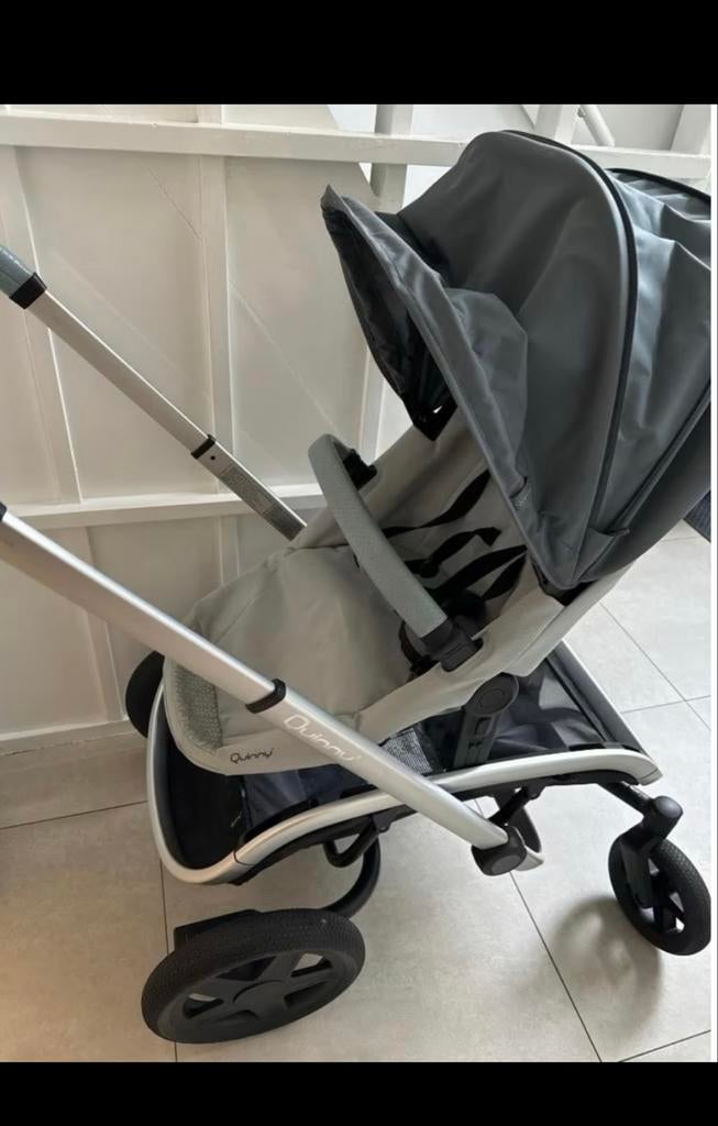 Quinny kinderwagen - Grijs, Ophalen, Gebruikt, Quinny, Verstelbare rugleuning