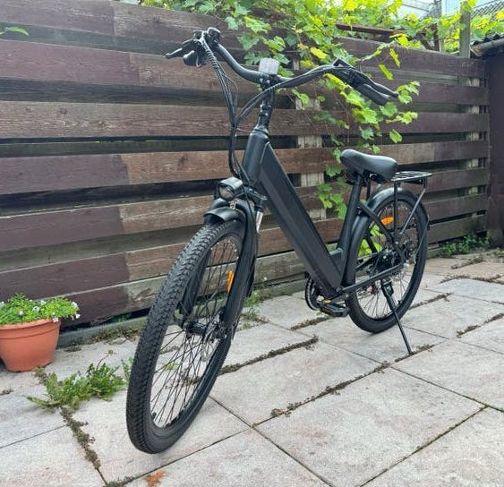 Urlife E26 elektrische fiets, Nieuw, 51 tot 55 cm, 50 km per accu of meer, Ophalen