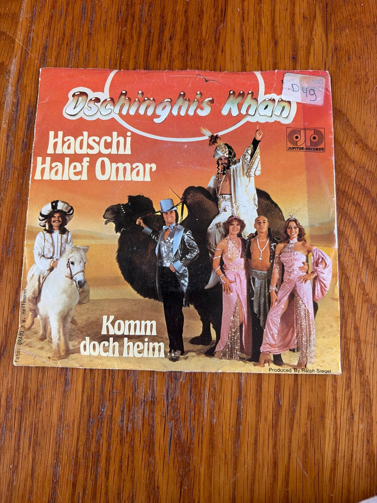 Dschinghis Khan - Hadschi Halef Omar / Komm doch heim, Gebruikt, 7 inch, Single, Ophalen of Verzenden