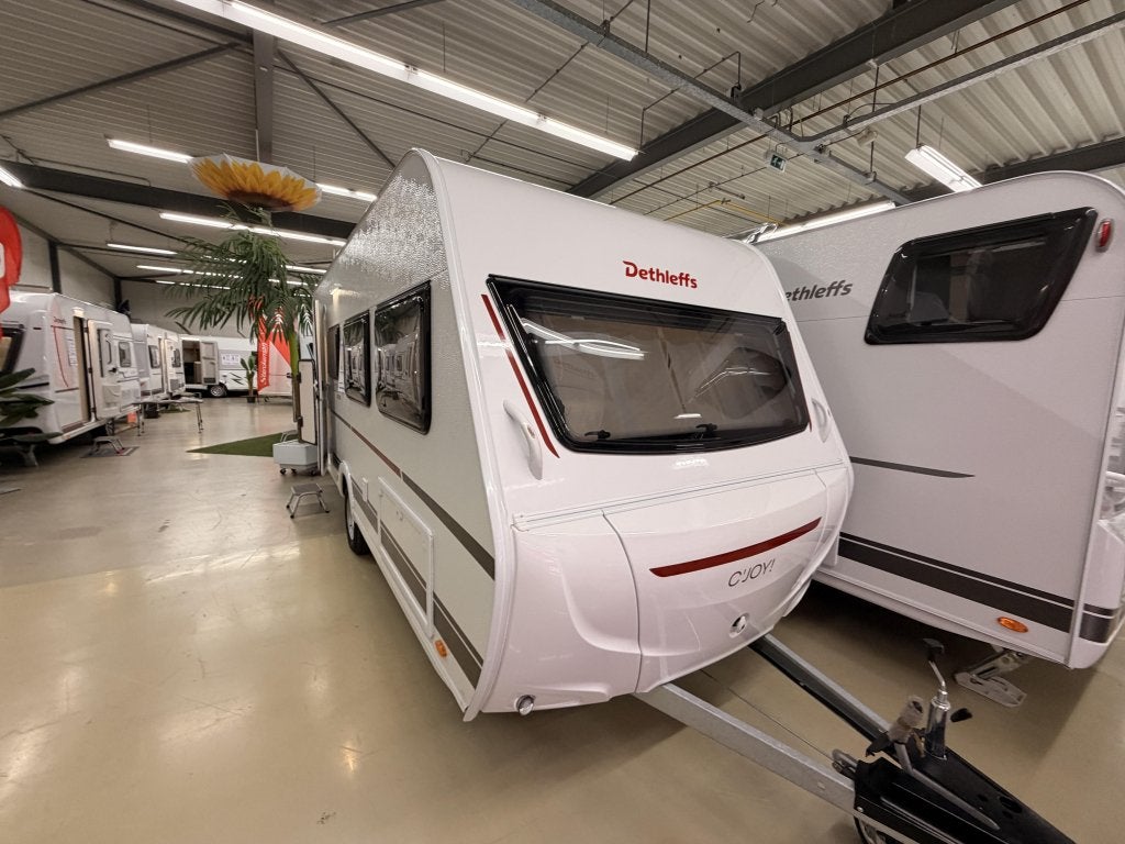 Dethleffs C'Joy Active 480 QLK +active pakket, Schokbreker, Dwarsbed, Bedrijf, Dethleffs