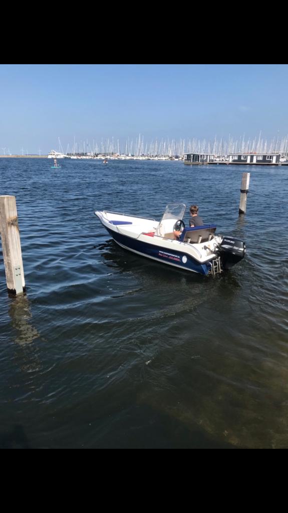 Mooie Sealion boot met Suzuki 9.9 bb motor en autotrailer, Ophalen, Gebruikt