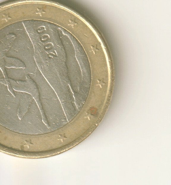 1 euro 2000 finland, Verzenden, Finland, 2 euro