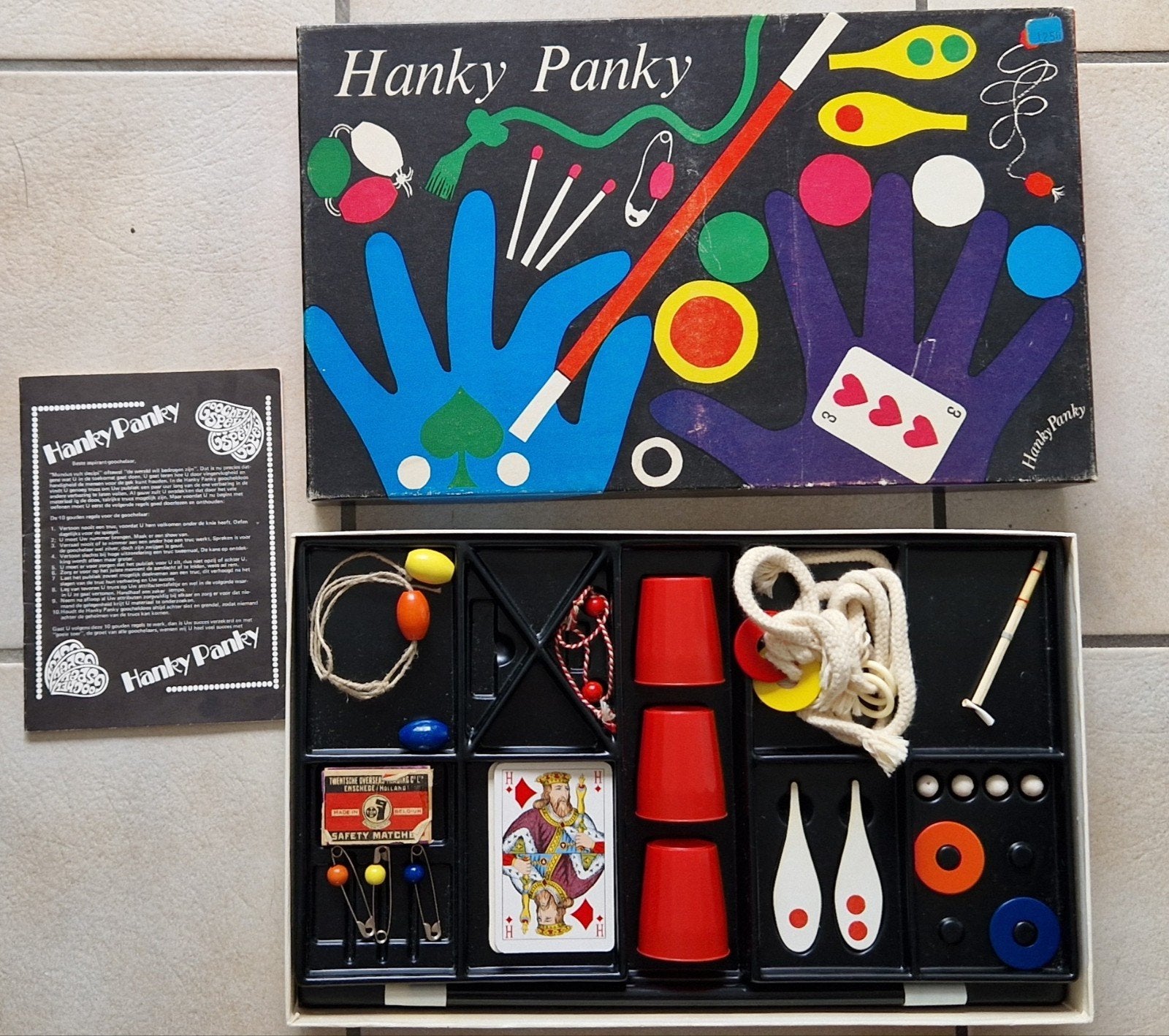Hanky Panky Magische Set - Vintage Goocheldoos, Ophalen of Verzenden, Gebruikt, Jongen of Meisje