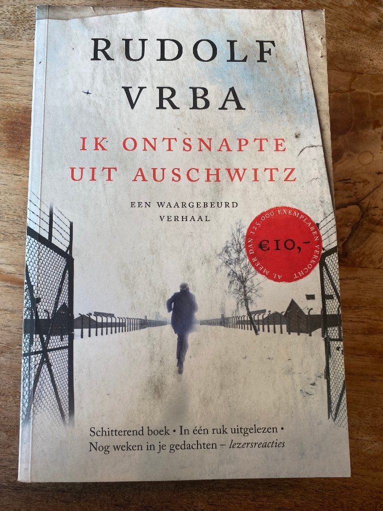 rudolf vrba ik ontsnapte uit auschwitz, Ophalen of Verzenden, Tweede Wereldoorlog, Zo goed als nieuw, Overige onderwerpen