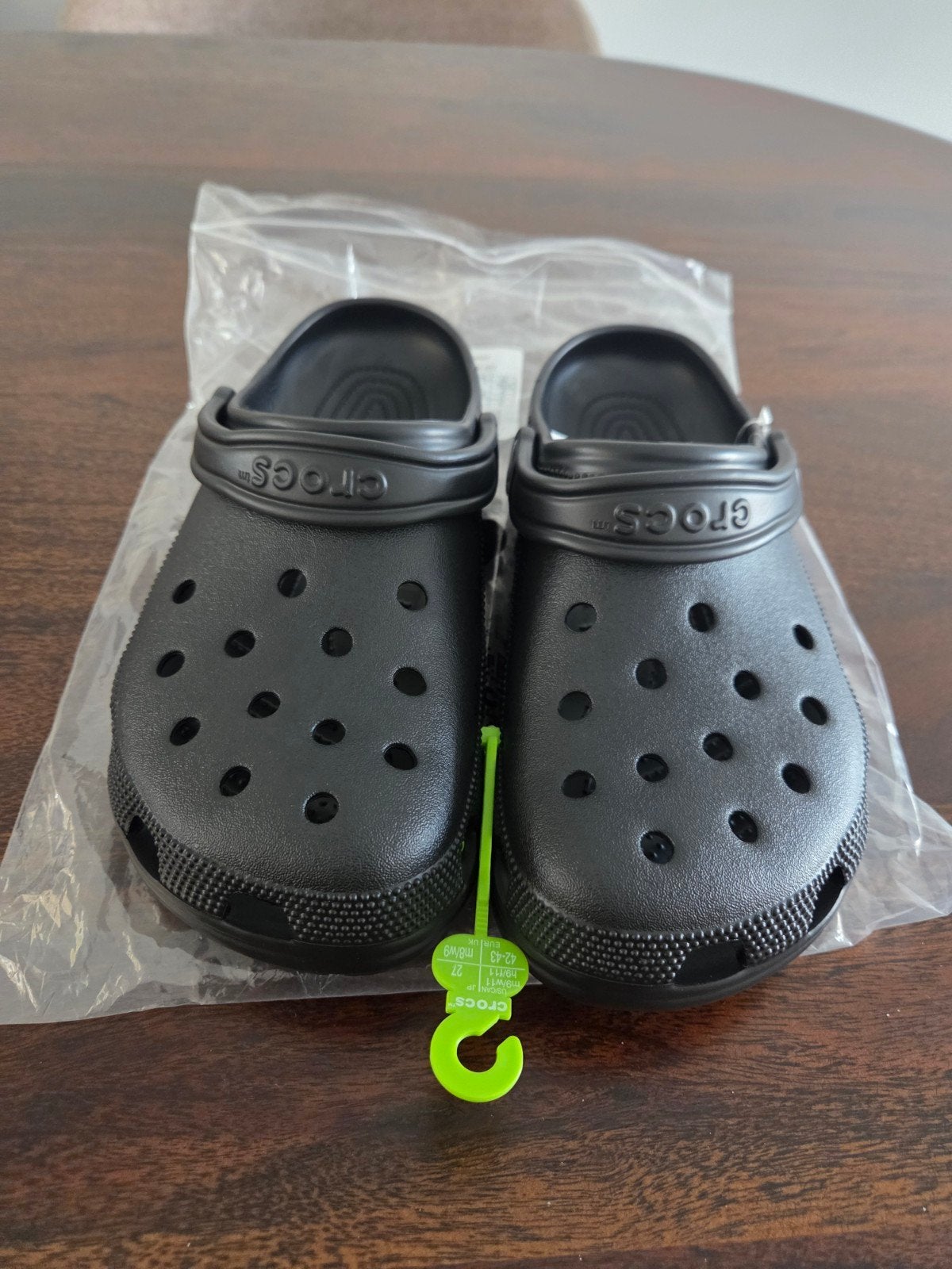 Crocs Classic Black Unisex 42 43, Kleding | Heren, Schoenen, Crocs, Klompen, Verzenden, Zwart