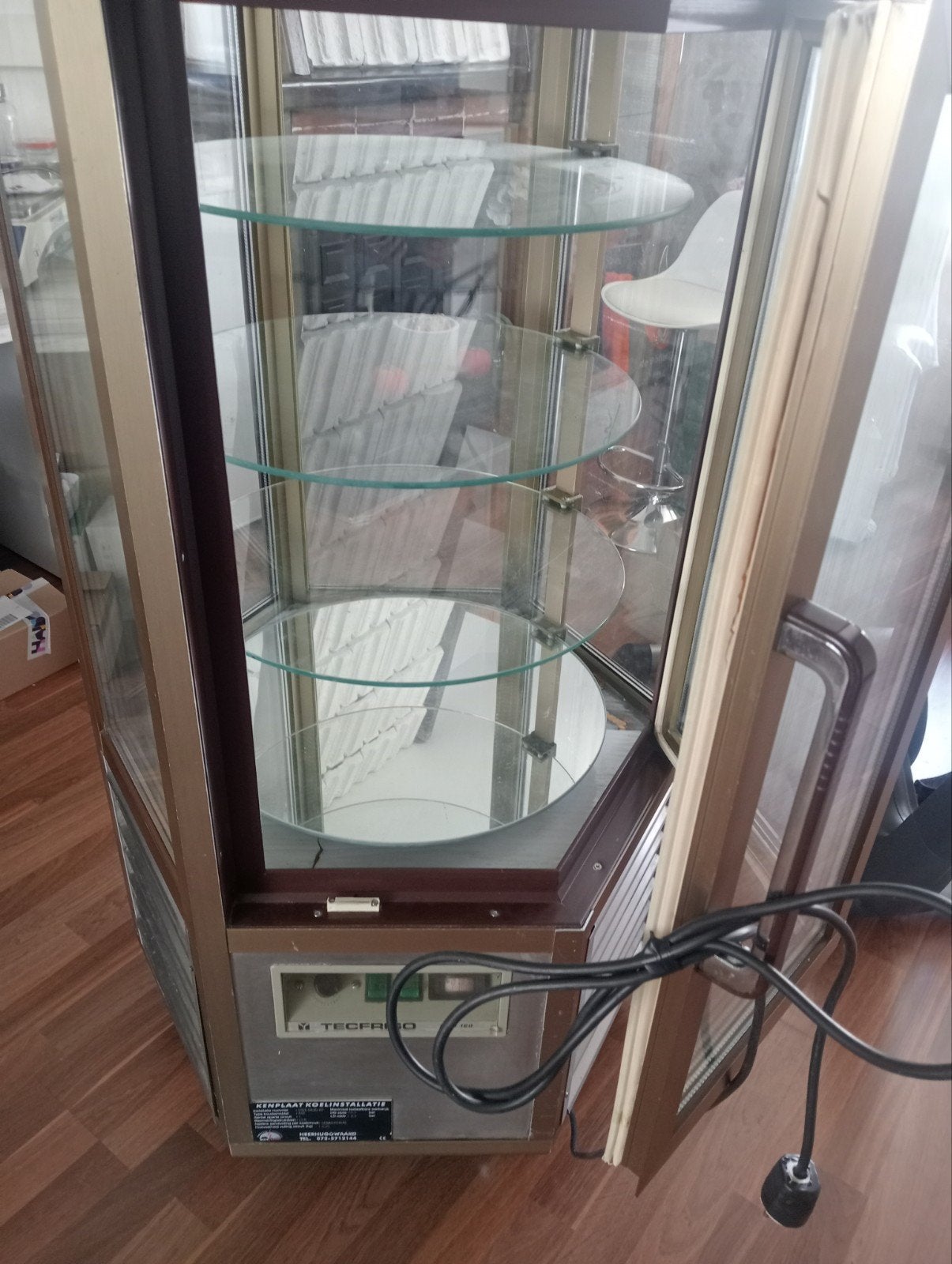 Tecfrigo Midi 165 Koelvitrine + Wasdroger + drankkoelkast, Zakelijke goederen, Kantoor en Winkelinrichting | Winkel en Inventaris
