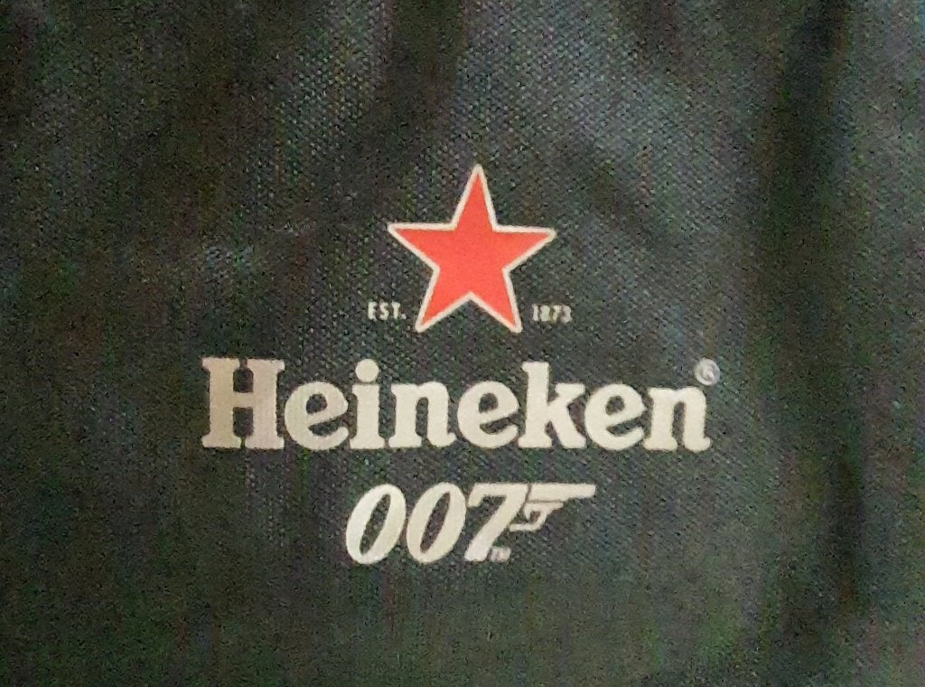Heineken 007 tas voor pak&schoenen, Ophalen of Verzenden, Zo goed als nieuw, Overige typen, Heineken