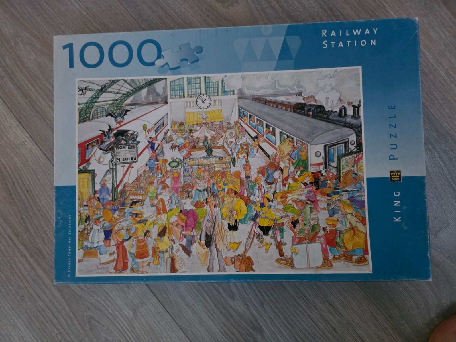 Puzzel 1000 stukjes merk king railway station

puzzel is com, Ophalen of Verzenden, 500 t/m 1500 stukjes, Zo goed als nieuw