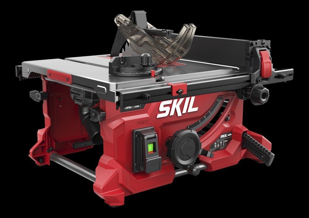 SKIL Tafelzaag  met extra Bosch zaagblad, Ophalen, Cirkelzaag, Nieuw, 600 tot 1200 watt
