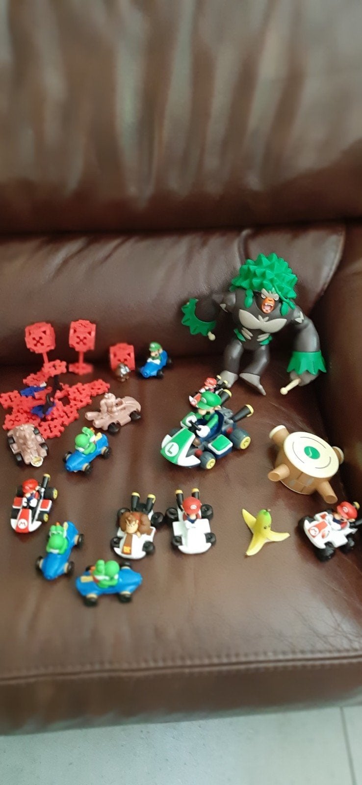 Mario Kart en Pokémon speelgoedfiguren set, Ophalen of Verzenden, Gebruikt, Jongen of Meisje