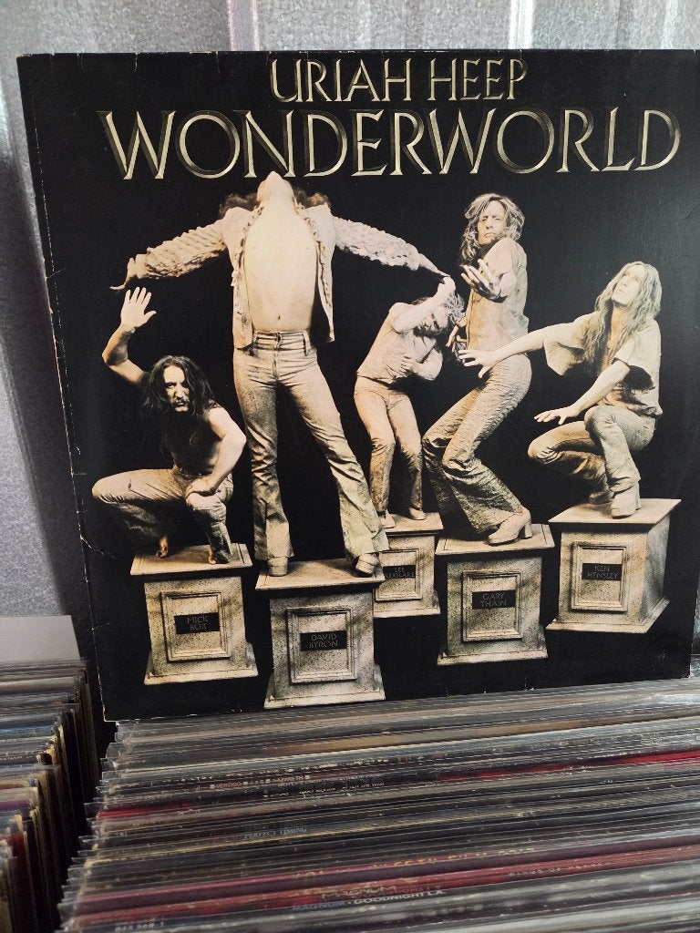 Hardrock/Metal lp URIAH HEEP: WONDERWORLD, LP, Gebruikt, Hardrock, 12 inch