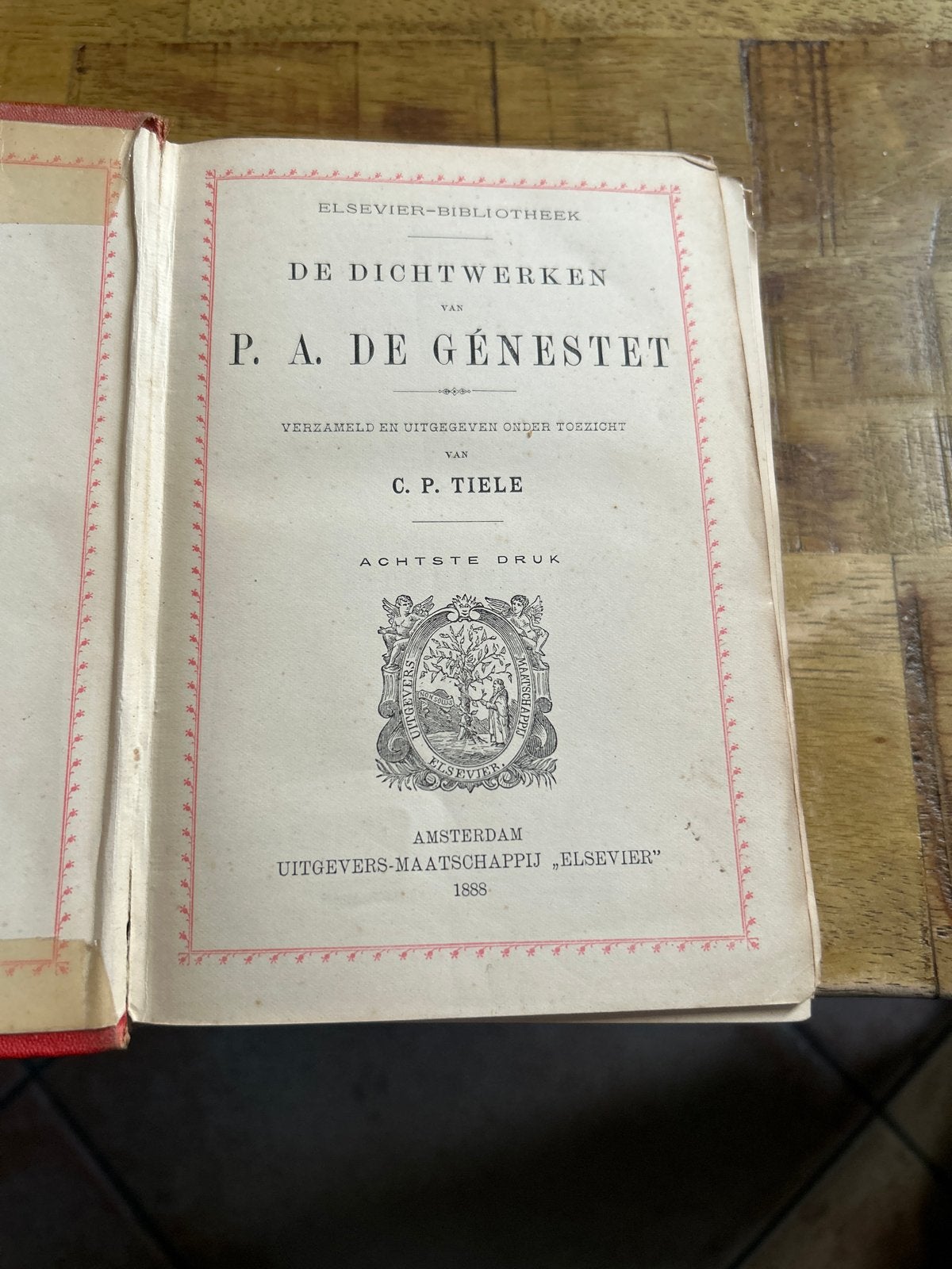 De Dichtwerken van P.A. de Génestet - Elsevier Bibliotheek 1, Ophalen of Verzenden