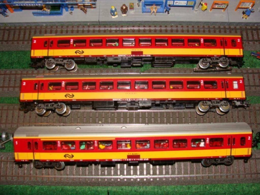 Passagiersrijtuigen set - 3-Delige set ICRm BeNeLux rijtuige, Gelijkstroom, Ophalen of Verzenden, Märklin, Nieuw